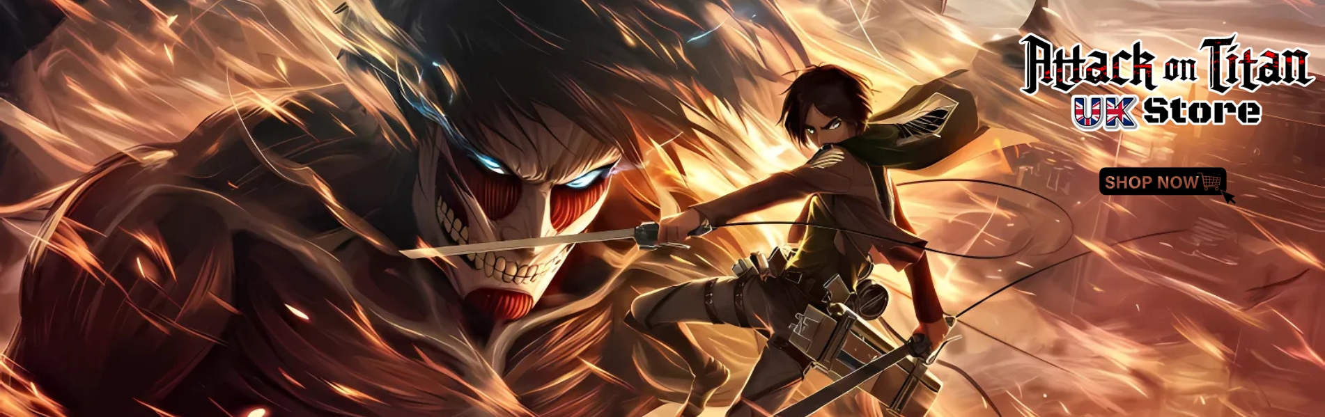 Attack on Titan UK Store Banners - Attack On Titan UK Store