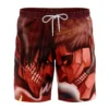 Burning Attack on Titan Hawaiian Shorts FRONT Mockup Knot - Attack On Titan UK Store