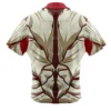 Reiner Braun Attack on Titan Short Sleeve Hawaiian Shirt BACK mockup - Attack On Titan UK Store