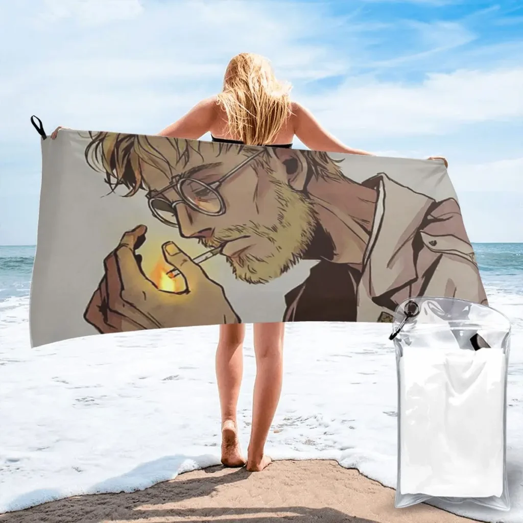 Attack On Titan Zeke Yeager Beach Towel