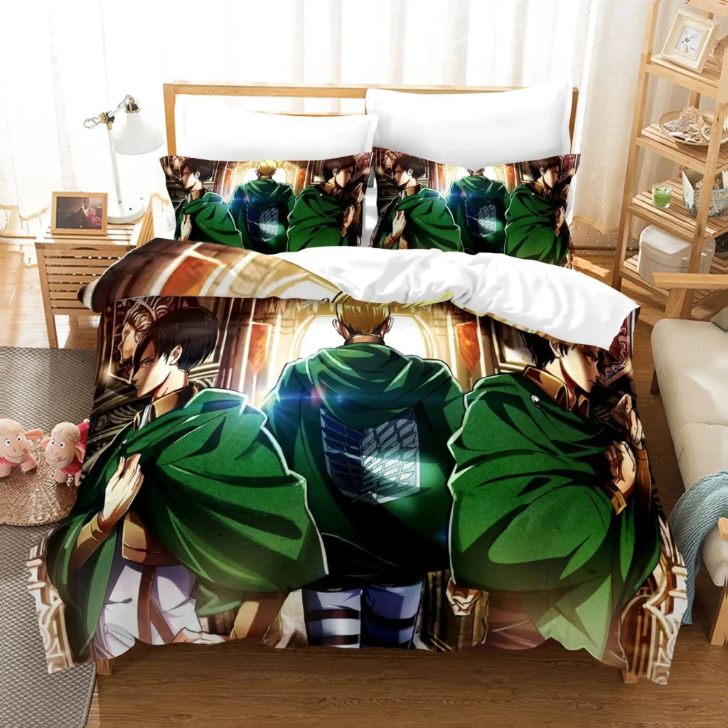 Attack On Titan Logo Bedding Set
