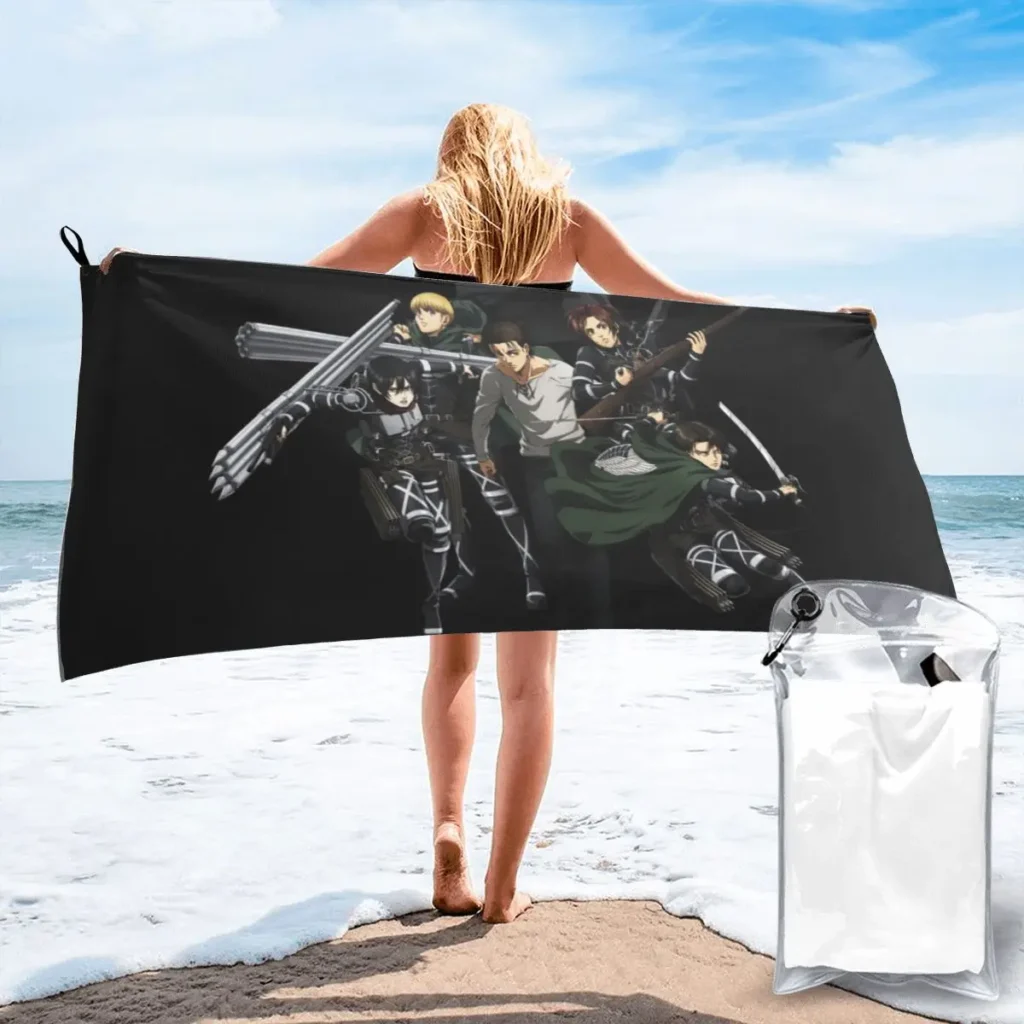 Attack On Titan Cool Beach Towel