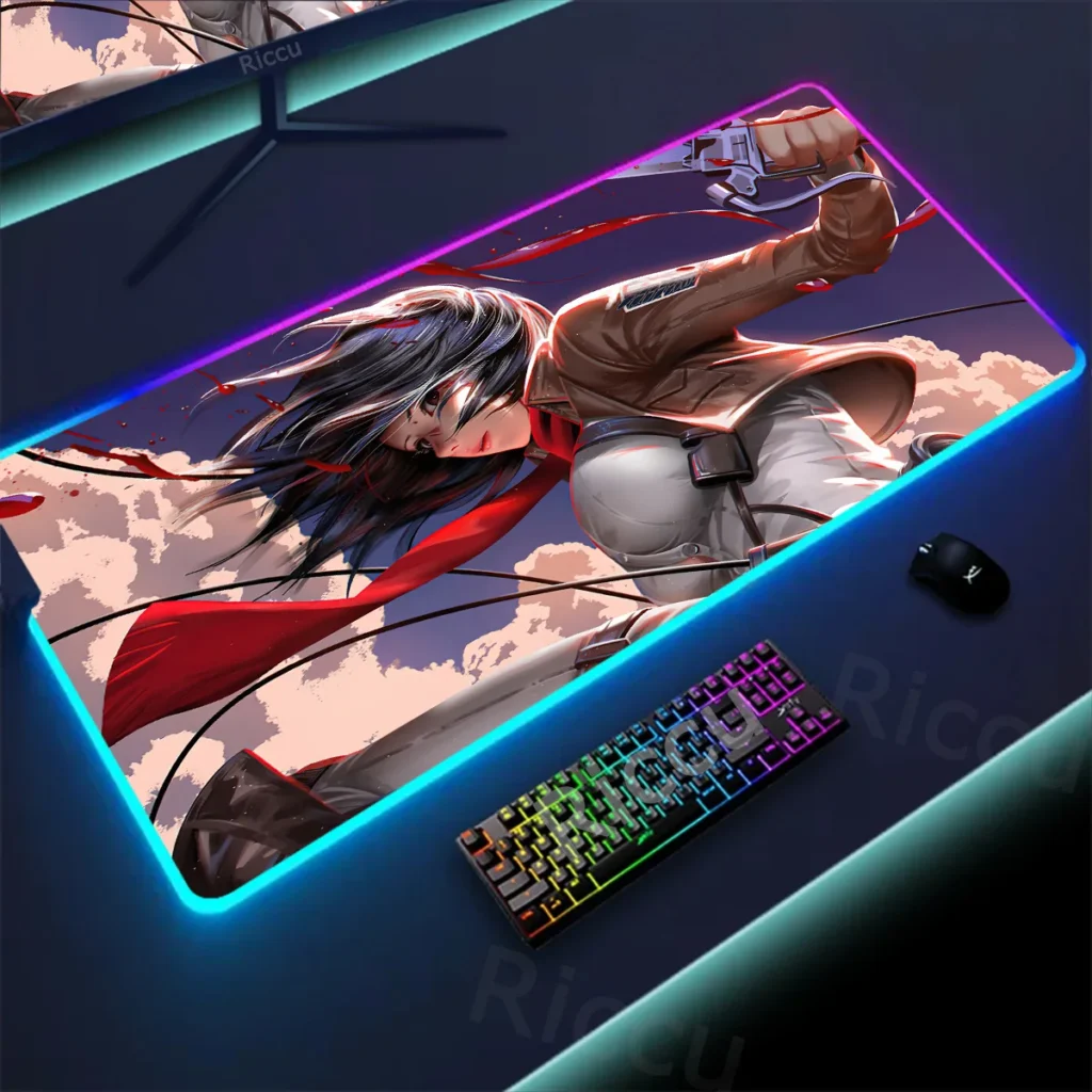 Attack On Titan Mikasa Ackerman Mouse Pad