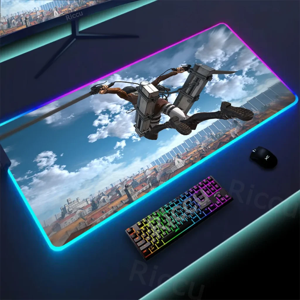 Attack On Titan Mikasa  Warrior Mouse Pad