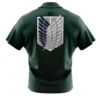 Scouting Regiment Attack on Titan Short Sleeve Hawaiian Shirt BACK Mockup - Attack On Titan UK Store