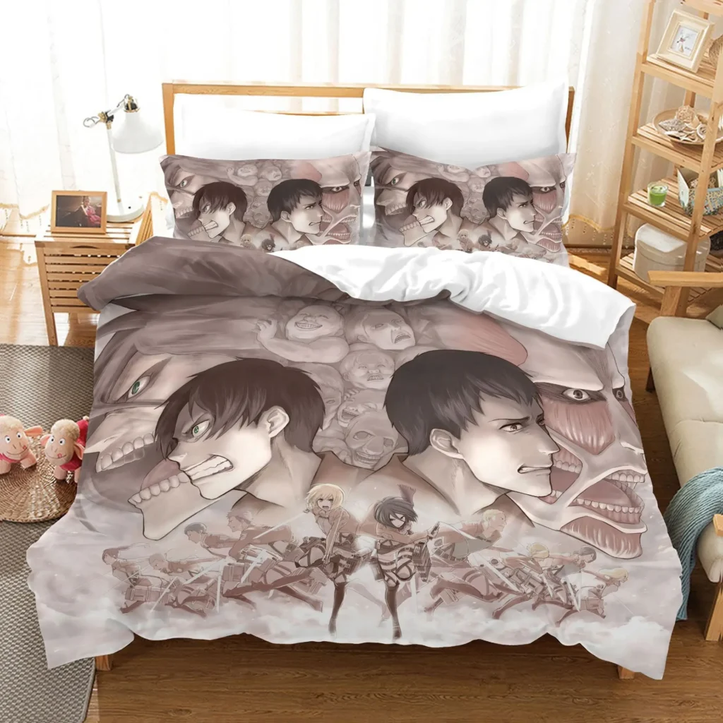 Attack On Titan Wonderful Titan Bedding Set