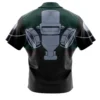 Yeagerist Attack on Titan Short Sleeve Hawaiian Shirt BACK mockup - Attack On Titan UK Store