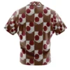 garrison Button Up Hawaiian Shirt back - Attack On Titan UK Store