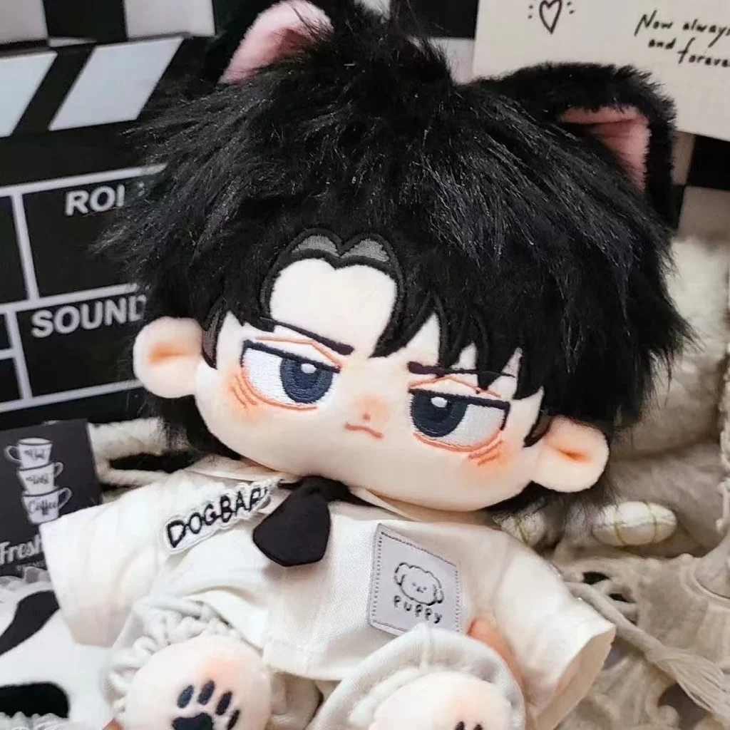 Stuffed 20cm Attack on Titan Levi Ackerman Anime Figure - Image 3