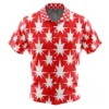 marley Button Up Hawaiian Shirt front - Attack On Titan UK Store