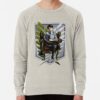 ssrcolightweight sweatshirtmensoatmeal heatherfrontsquare productx1000 bgf8f8f8 10 - Attack On Titan UK Store