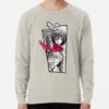 ssrcolightweight sweatshirtmensoatmeal heatherfrontsquare productx1000 bgf8f8f8 12 - Attack On Titan UK Store