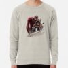 ssrcolightweight sweatshirtmensoatmeal heatherfrontsquare productx1000 bgf8f8f8 46 - Attack On Titan UK Store