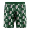 survey corps Hawaiian Swim Trunks Board Shorts back - Attack On Titan UK Store