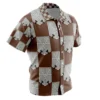 training Button Up Hawaiian Shirt side - Attack On Titan UK Store